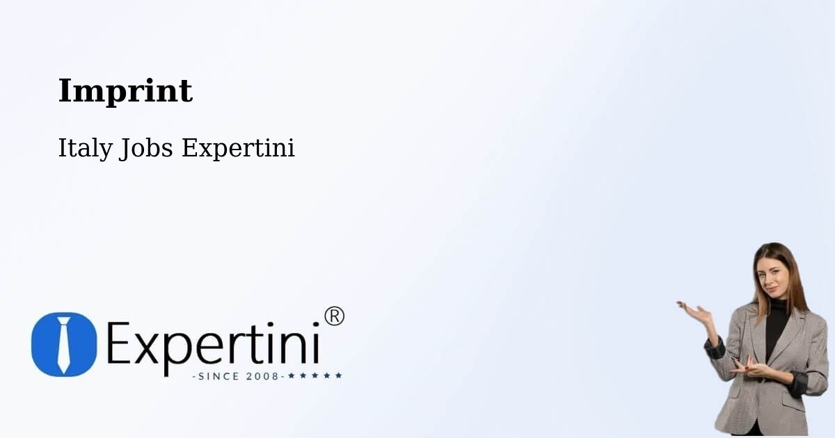 Imprint – Solara - Italy Jobs Expertini