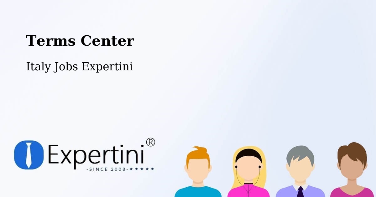 Terms of Service – Solara - Italy Jobs Expertini